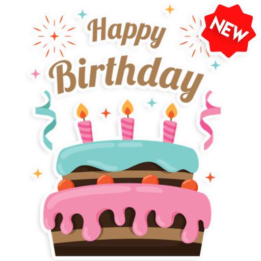 Stickers Happy Birthday 🎂 WAStickerApps Birthday 1.3.0