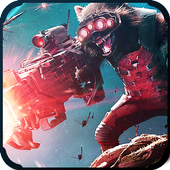 Raccoon vs Zombie-Zombies Game icon