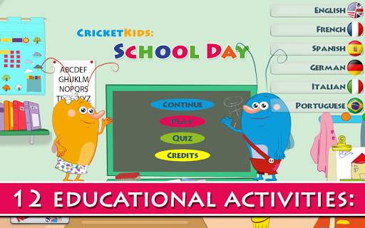 Cricket Kids: School Day screenshot 9