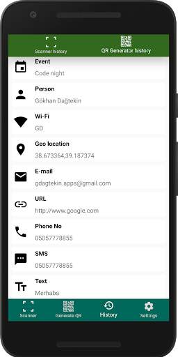 Barcode Scanner & Barcode Generator screenshot 3