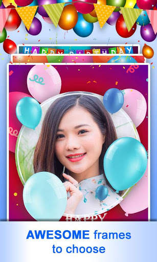 Happy Birthday Photo Frames & Background, Text screenshot 2