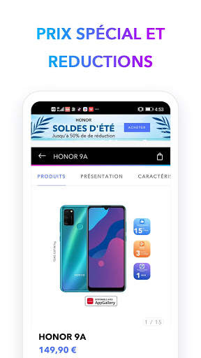 Magasin HONOR screenshot 4