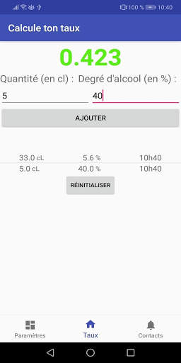 Calcule Ton Taux screenshot 2