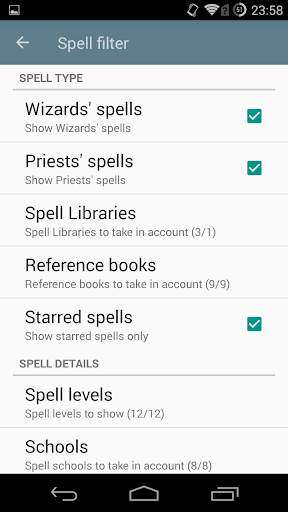 Grimorium for AD&D screenshot 4