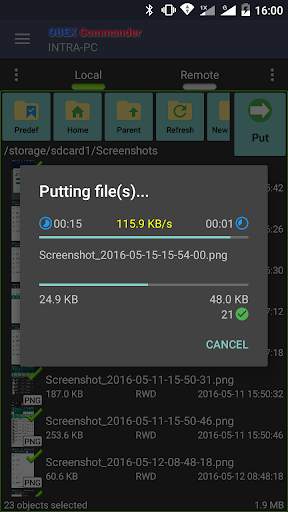 OBEX Commander 5 تصوير الشاشة