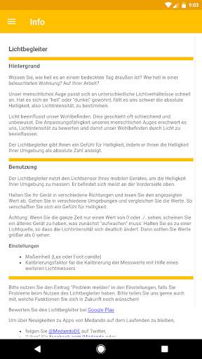 LichtBegleiter screenshot 4
