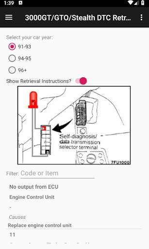 3000GT / Stealth / GTO Mobile App screenshot 4