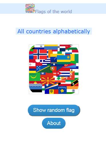 World flags screenshot 2
