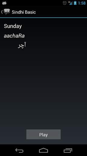Sindhi Basic Phrases screenshot 3
