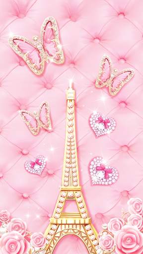 Pink Butterfly Live Wallpaper screenshot 4