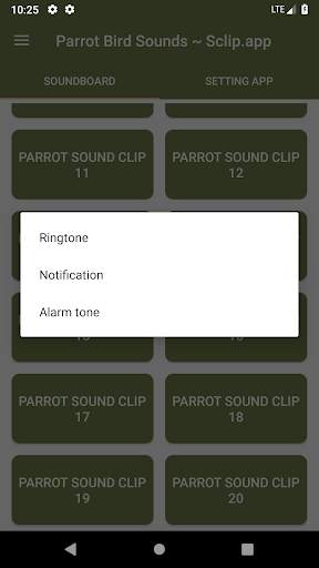 Parrot Bird Sound Collections ~ Sclip.app screenshot 3