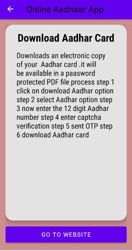 aadhar card download guide app screenshot 3