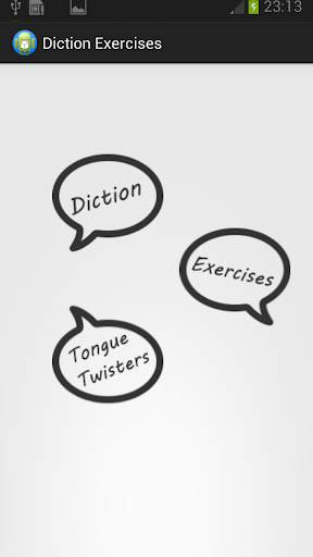Diction Exercises скриншот 1