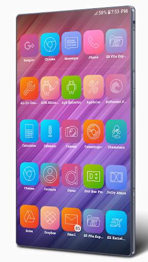 Square Colors Icons Pack 6 تصوير الشاشة