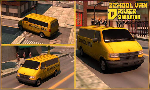 School Van Driver Simulator 3D screenshot 6
