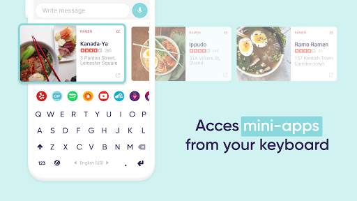 Fleksy GIF keyboard - Free Emoji-keyboard & GIPHY screenshot 4
