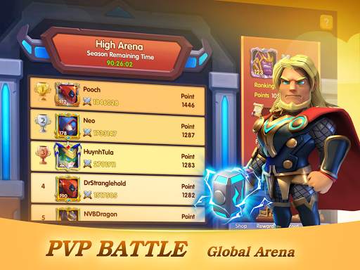 Superhero Wars: AFK Summoners - Legend Battle screenshot 11