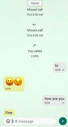 RB free calling screenshot 2