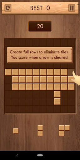Wood Block Crush - Puzzle Game screenshot 3