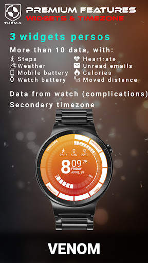 Venom Watch Face screenshot 4
