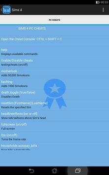 Cheats Sims Ultimate screenshot 5