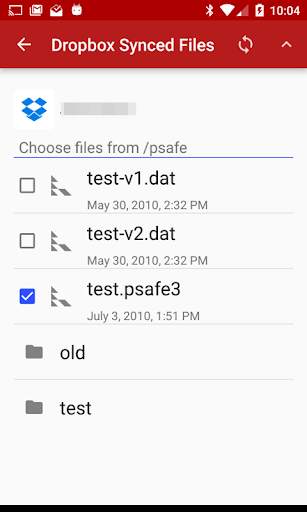 PasswdSafe Sync скриншот 3