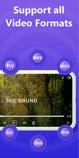 Video Player & hide ,Music player screenshot 1