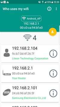 WiFi Thief Detector/wifi security-Who Use My WiFi? screenshot 3