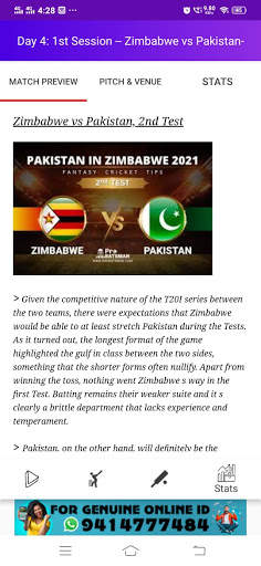 Fast Live Score - Cricket screenshot 7