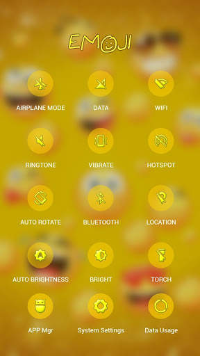 Lovely Emoji APUS Launcher theme screenshot 3