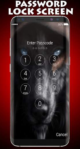 Wolf Lock Screen screenshot 2