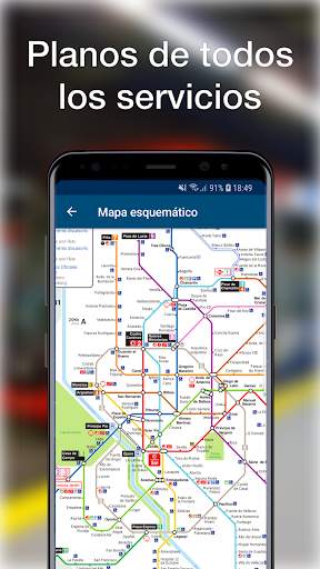 Transporte Madrid - EMT Interurbanos Metro TTP screenshot 5