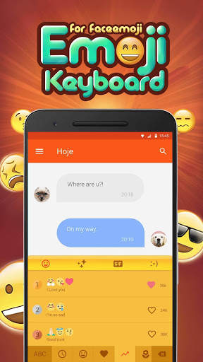 Emoji Keyboard Skin स्क्रीनशॉट 3