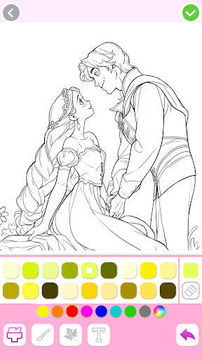 Princess Coloring:Drawing Game screenshot 5