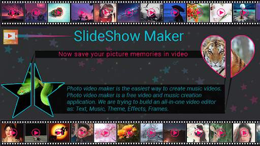 Photo video maker with music screenshot 1