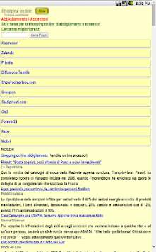 Shopping on line screenshot 2