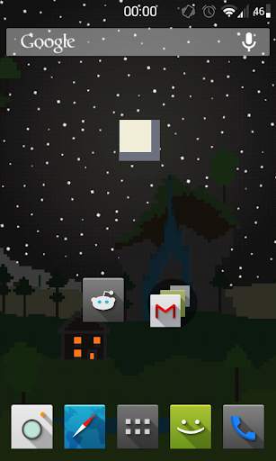 Pixel Landscape Live Wallpaper screenshot 7