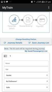 IRCTC TRAIN BOOKING screenshot 6