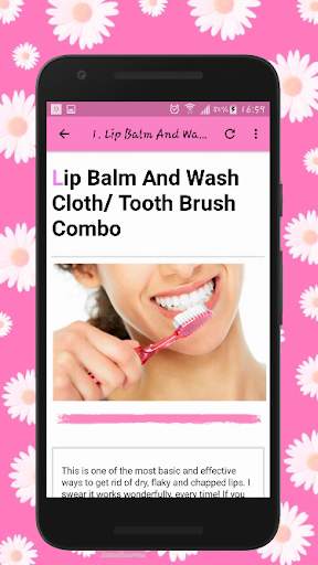 How To Get Soft Pink Lips Naturally - Lip Care screenshot 3