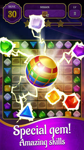 Genies & Gold - Match 3 Jewel & Gem Adventure screenshot 3
