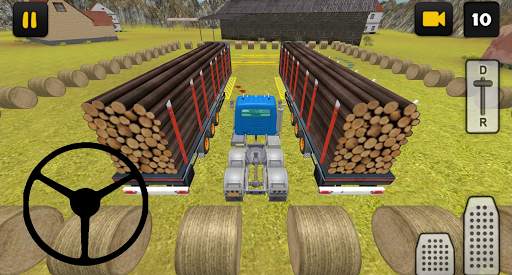Log Truck Simulator 3D: Trailer Parking screenshot 2