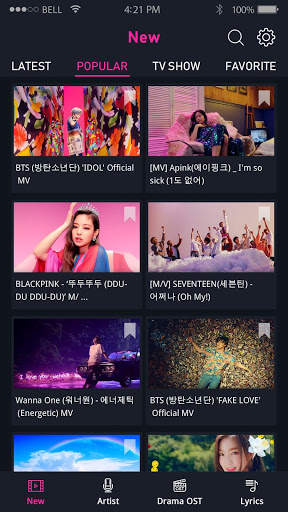 KPOP IDOL MOVIE TV VIDEO screenshot 3