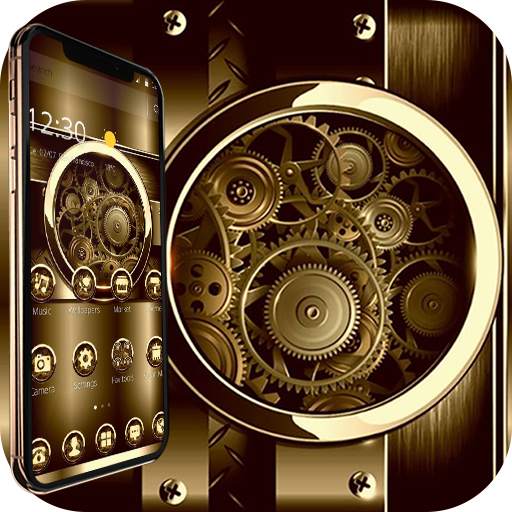 Gold Luxury Business Gear Theme 1.1.3