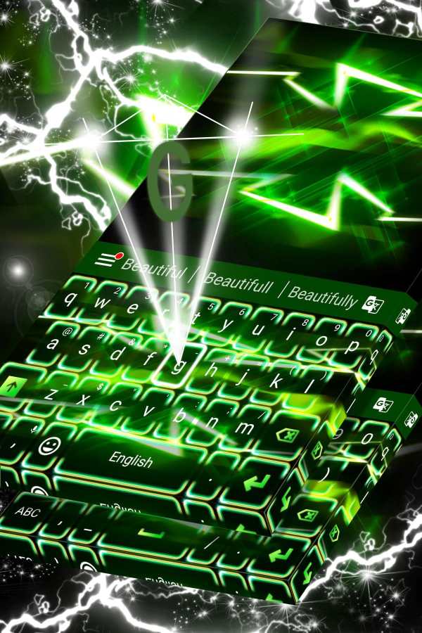 Flash Dark Keyboard screenshot 4