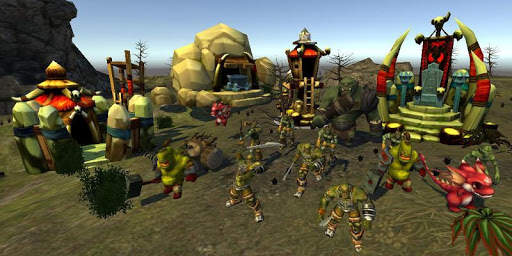 ☣️ Clash Of Orcs ⛺️ City Building Defense War TD screenshot 7