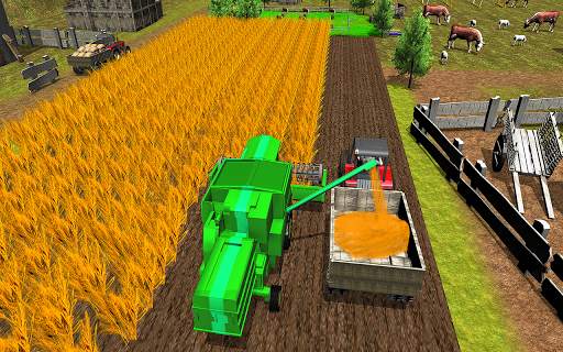Real Tractor Driver 2020: Modern Farming Simulator screenshot 8