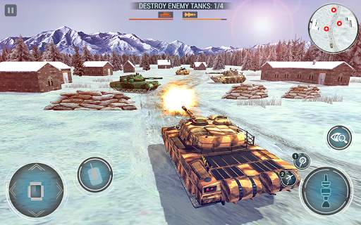 Tank Blitz Fury: Free Tank Battle Games 2019 screenshot 2