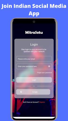 MitraSetu- Indian Social Media App screenshot 1