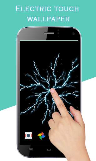 Electric touch wallpaper screenshot 2