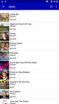 Mattybraps Songs Offline and Lyrics Complete screenshot 4